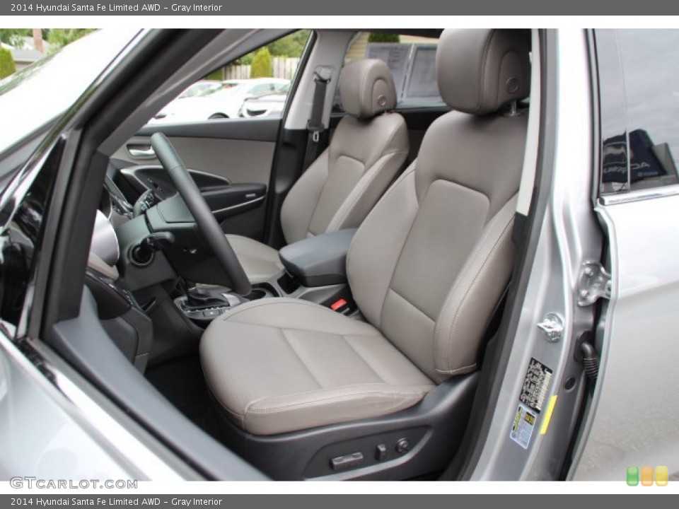 Gray Interior Front Seat for the 2014 Hyundai Santa Fe Limited AWD #96602786