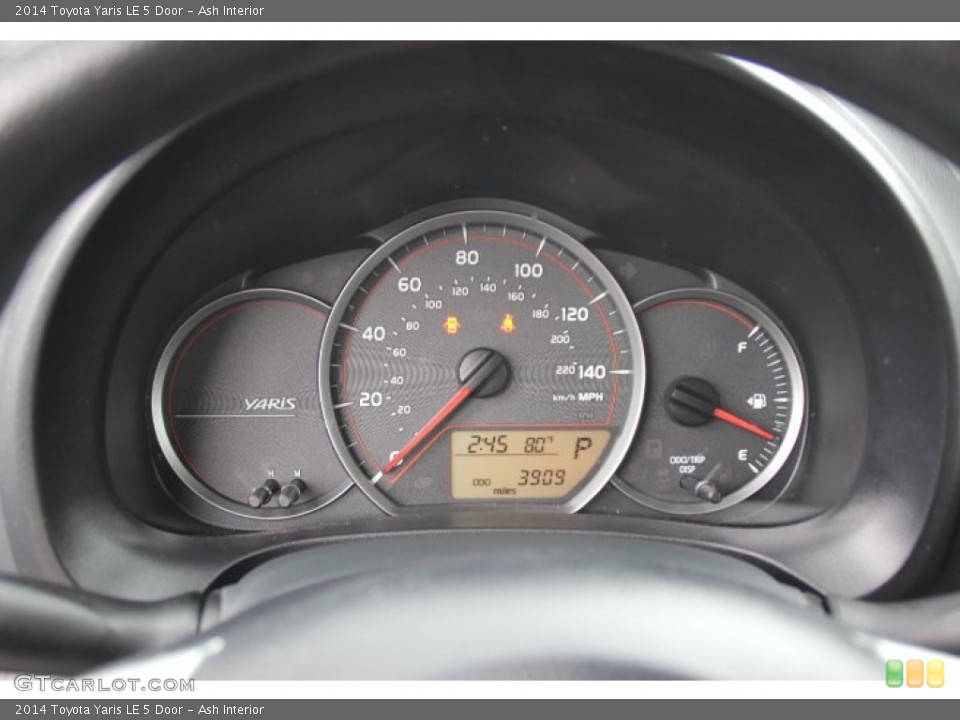 Ash Interior Gauges for the 2014 Toyota Yaris LE 5 Door #96604103