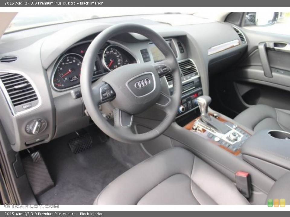 Black Interior Photo for the 2015 Audi Q7 3.0 Premium Plus quattro #96606077