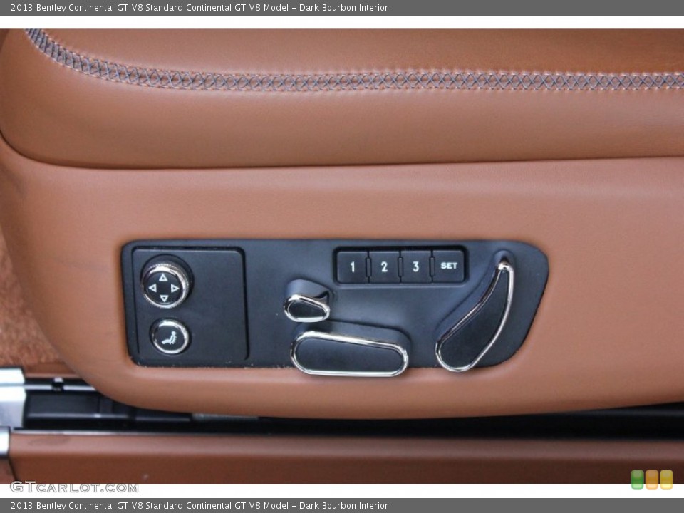 Dark Bourbon Interior Controls for the 2013 Bentley Continental GT V8  #96618855