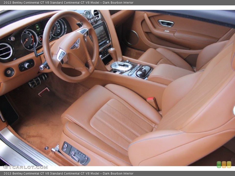 Dark Bourbon 2013 Bentley Continental GT V8 Interiors