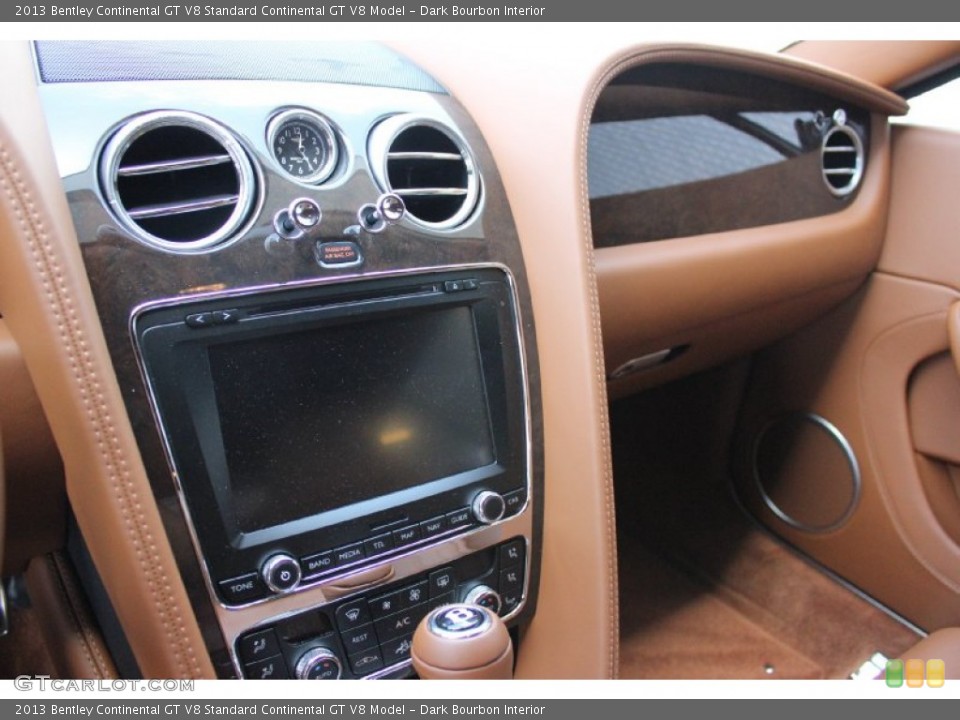 Dark Bourbon Interior Controls for the 2013 Bentley Continental GT V8  #96618926