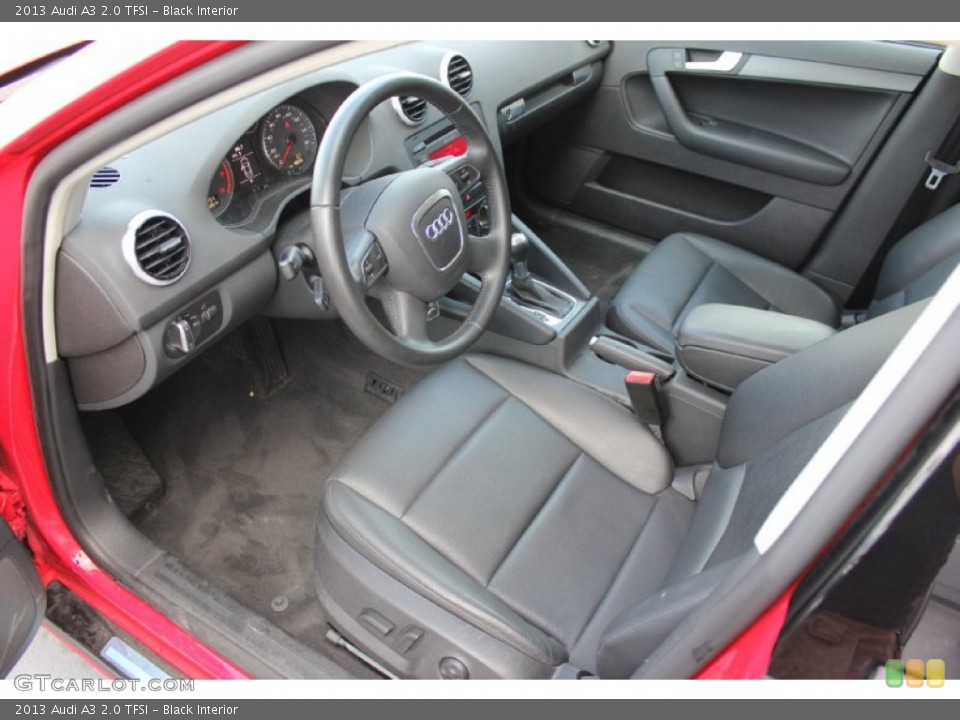 Black 2013 Audi A3 Interiors