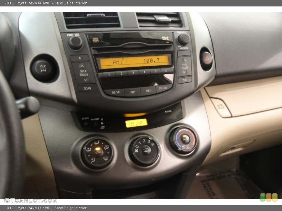 Sand Beige Interior Controls for the 2011 Toyota RAV4 I4 4WD #96620832