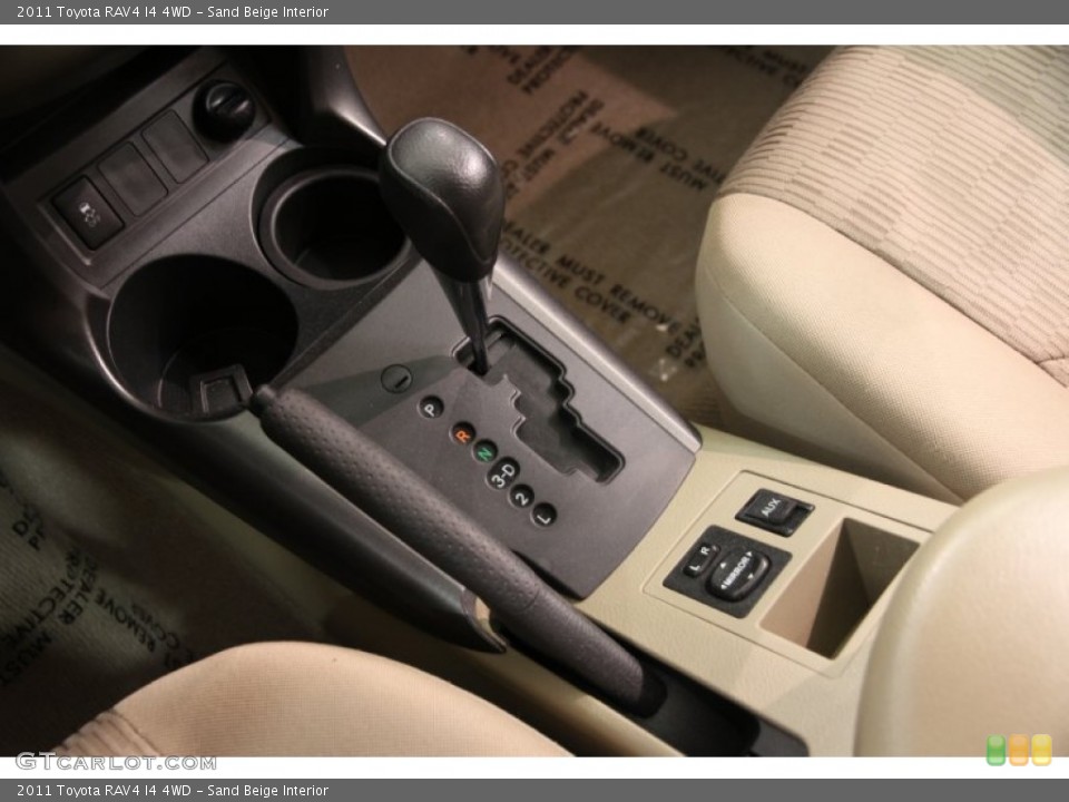 Sand Beige Interior Transmission for the 2011 Toyota RAV4 I4 4WD #96620849