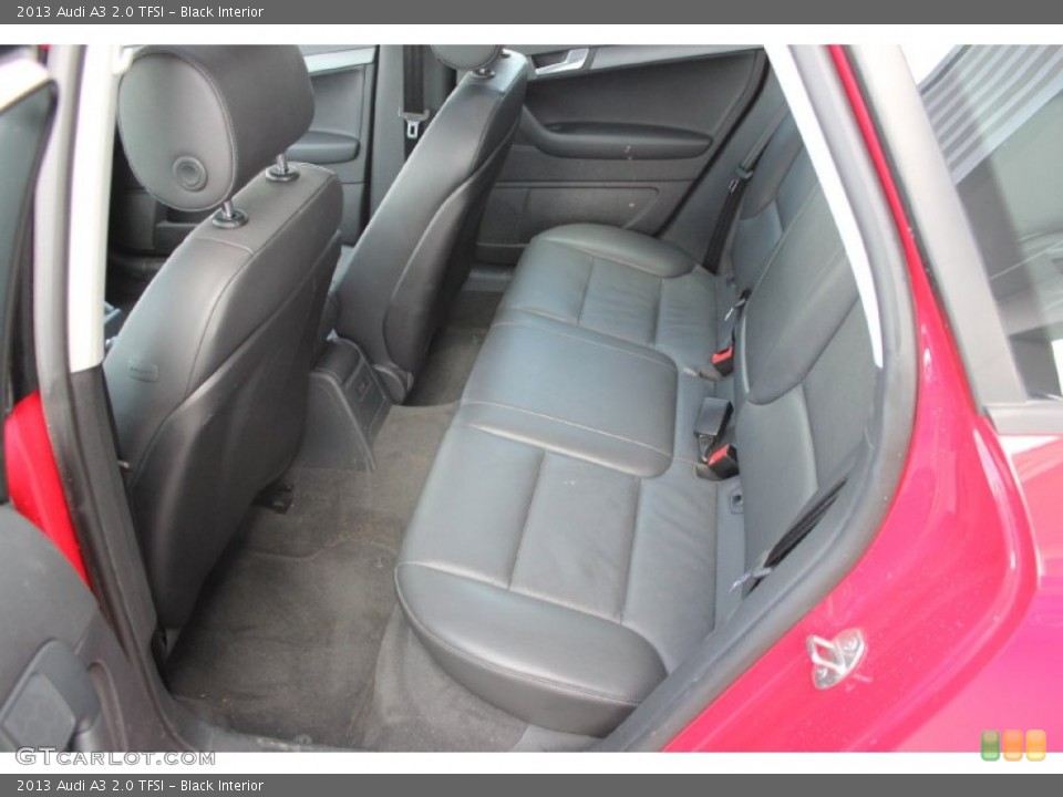 Black Interior Rear Seat for the 2013 Audi A3 2.0 TFSI #96620897
