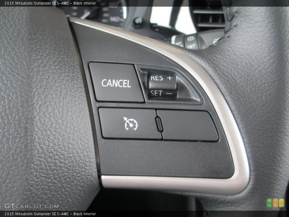 Black Interior Controls for the 2015 Mitsubishi Outlander SE S-AWC #96627611