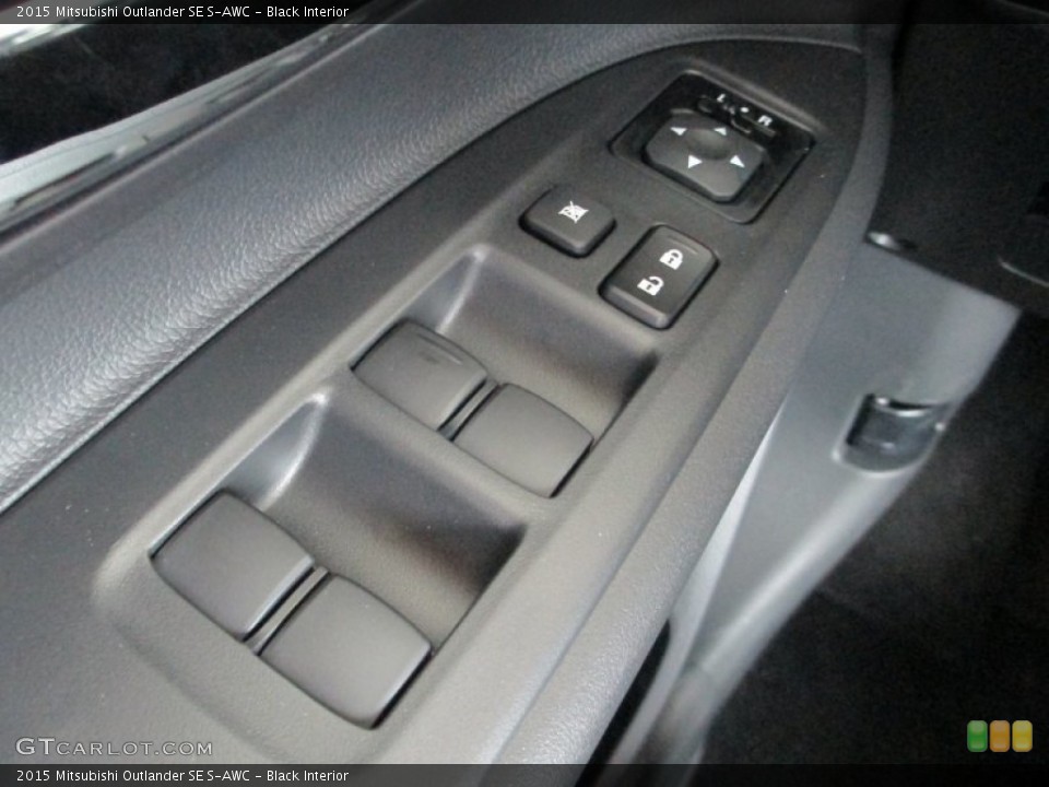 Black Interior Controls for the 2015 Mitsubishi Outlander SE S-AWC #96627628