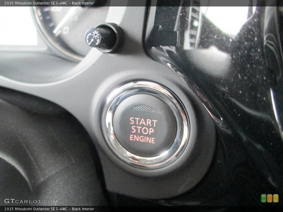 Black Interior Controls for the 2015 Mitsubishi Outlander SE S-AWC #96627644