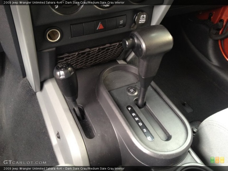 Dark Slate Gray/Medium Slate Gray Interior Transmission for the 2009 Jeep Wrangler Unlimited Sahara 4x4 #96640162