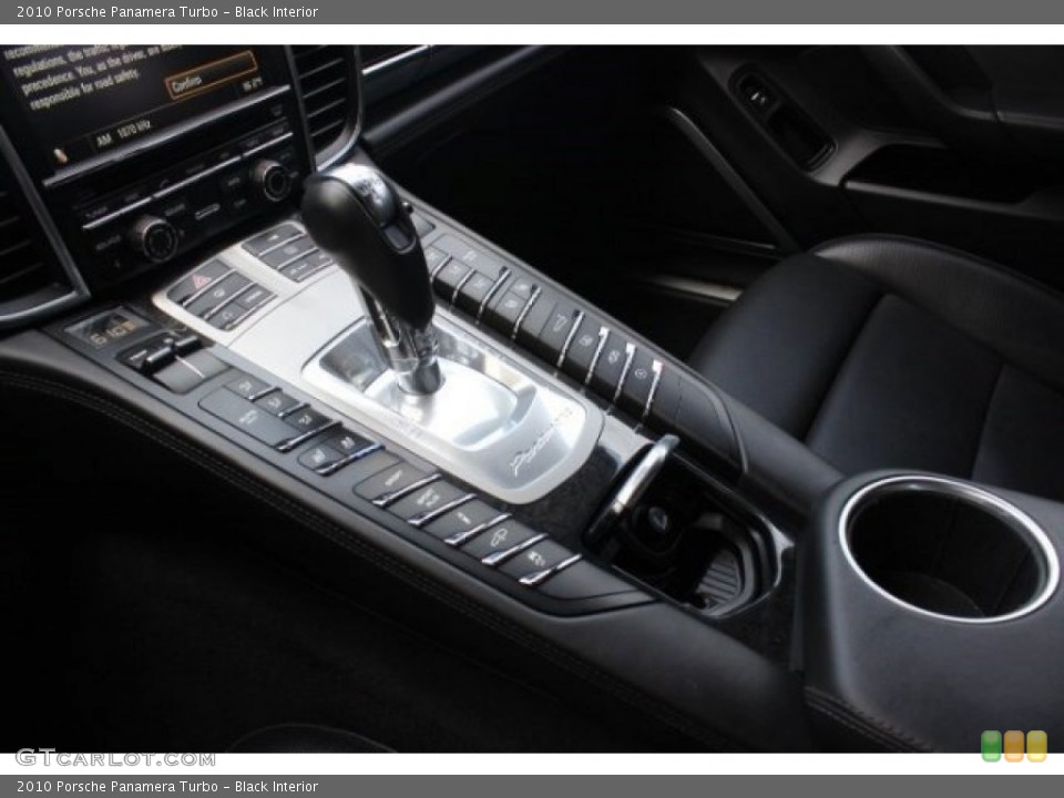 Black Interior Transmission for the 2010 Porsche Panamera Turbo #96643601