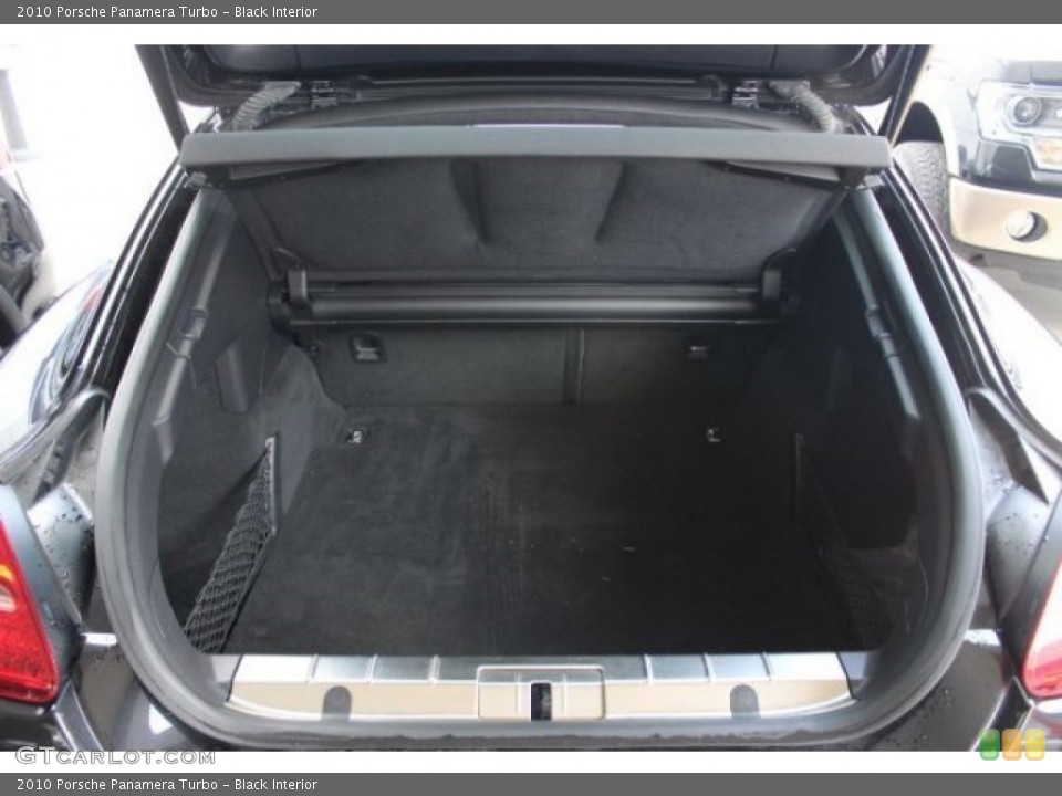 Black Interior Trunk for the 2010 Porsche Panamera Turbo #96643706