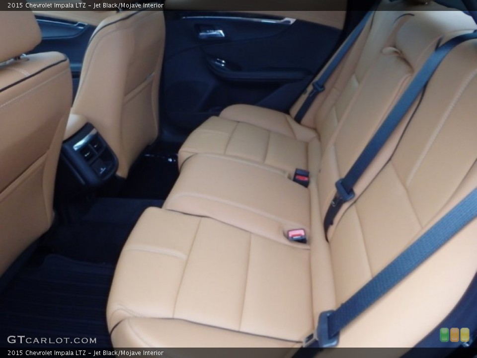 Jet Black/Mojave Interior Rear Seat for the 2015 Chevrolet Impala LTZ #96647056