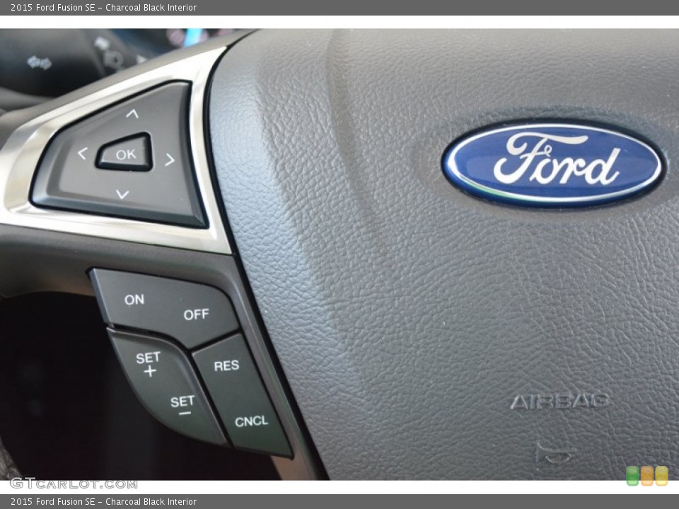 Charcoal Black Interior Controls for the 2015 Ford Fusion SE #96656195