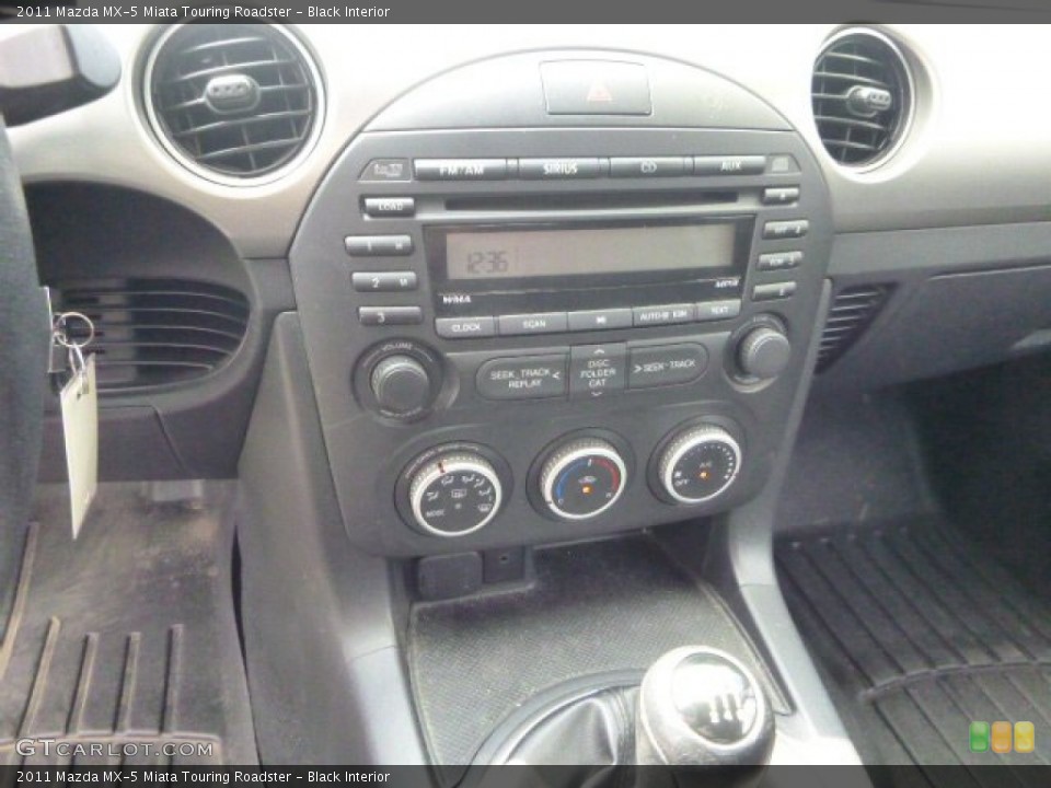 Black Interior Controls for the 2011 Mazda MX-5 Miata Touring Roadster #96676165
