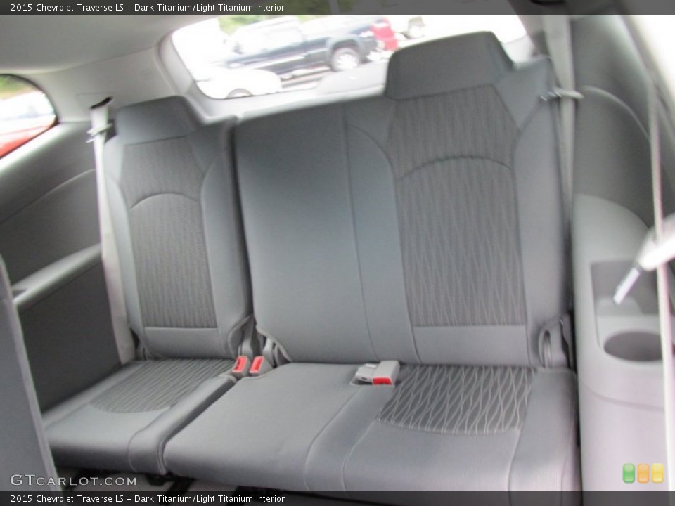 Dark Titanium/Light Titanium Interior Rear Seat for the 2015 Chevrolet Traverse LS #96681778