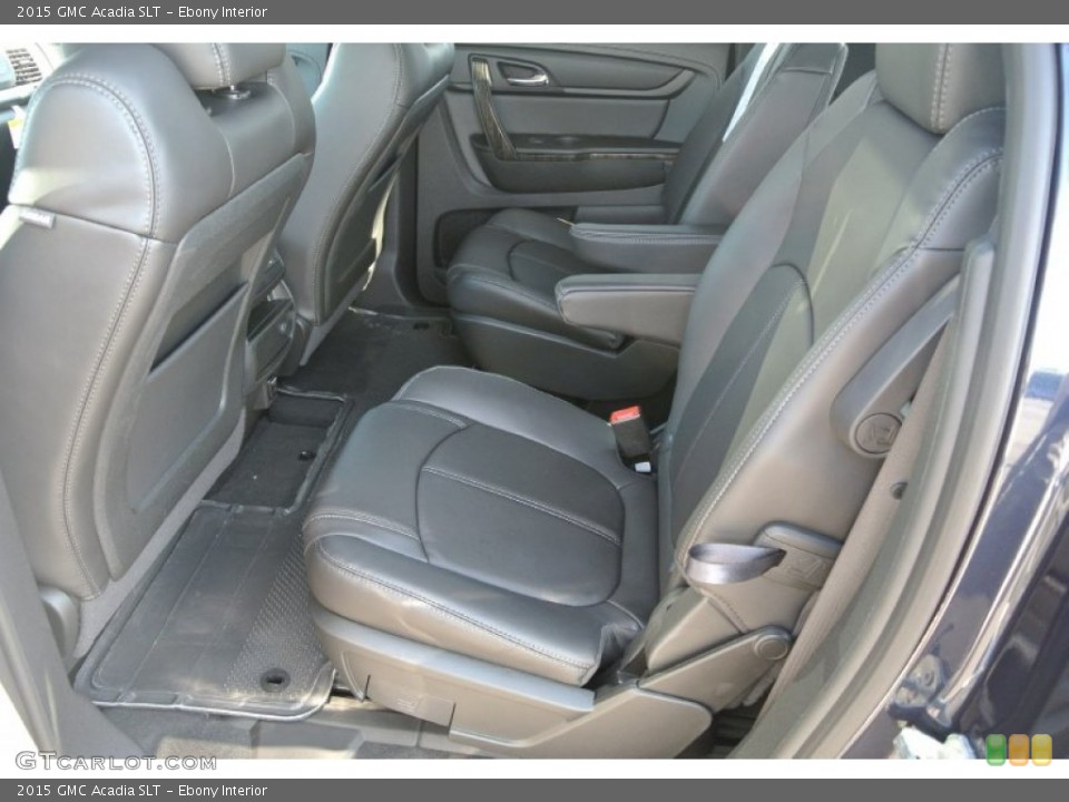 Ebony Interior Rear Seat for the 2015 GMC Acadia SLT #96689476