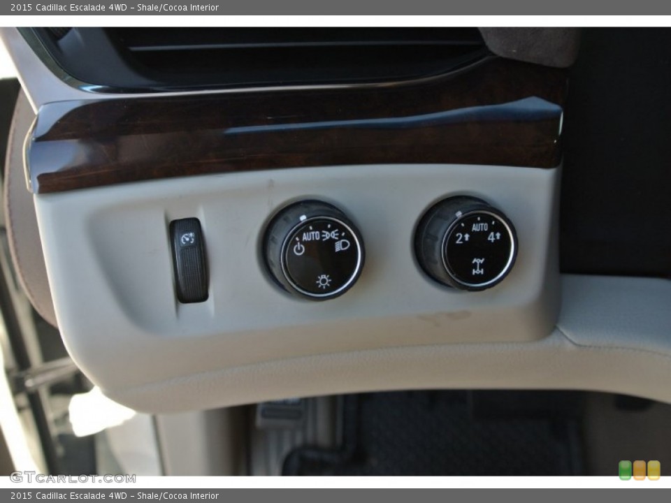 Shale/Cocoa Interior Controls for the 2015 Cadillac Escalade 4WD #96689818