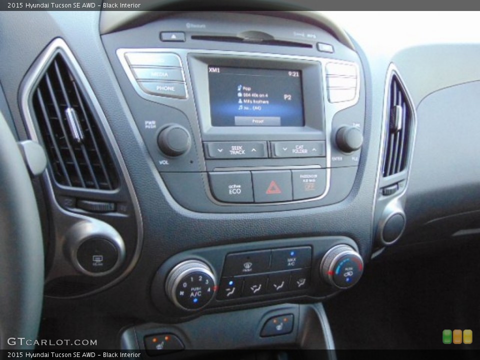 Black Interior Controls for the 2015 Hyundai Tucson SE AWD #96693022