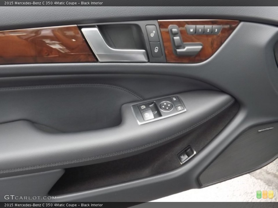 Black Interior Door Panel for the 2015 Mercedes-Benz C 350 4Matic Coupe #96695278
