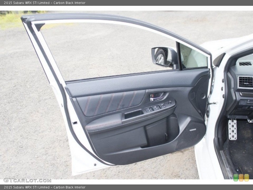 Carbon Black Interior Door Panel for the 2015 Subaru WRX STI Limited #96696634