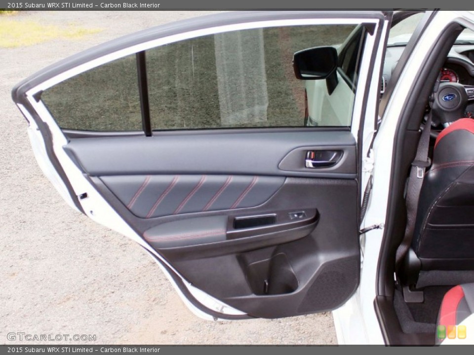 Carbon Black Interior Door Panel for the 2015 Subaru WRX STI Limited #96696658