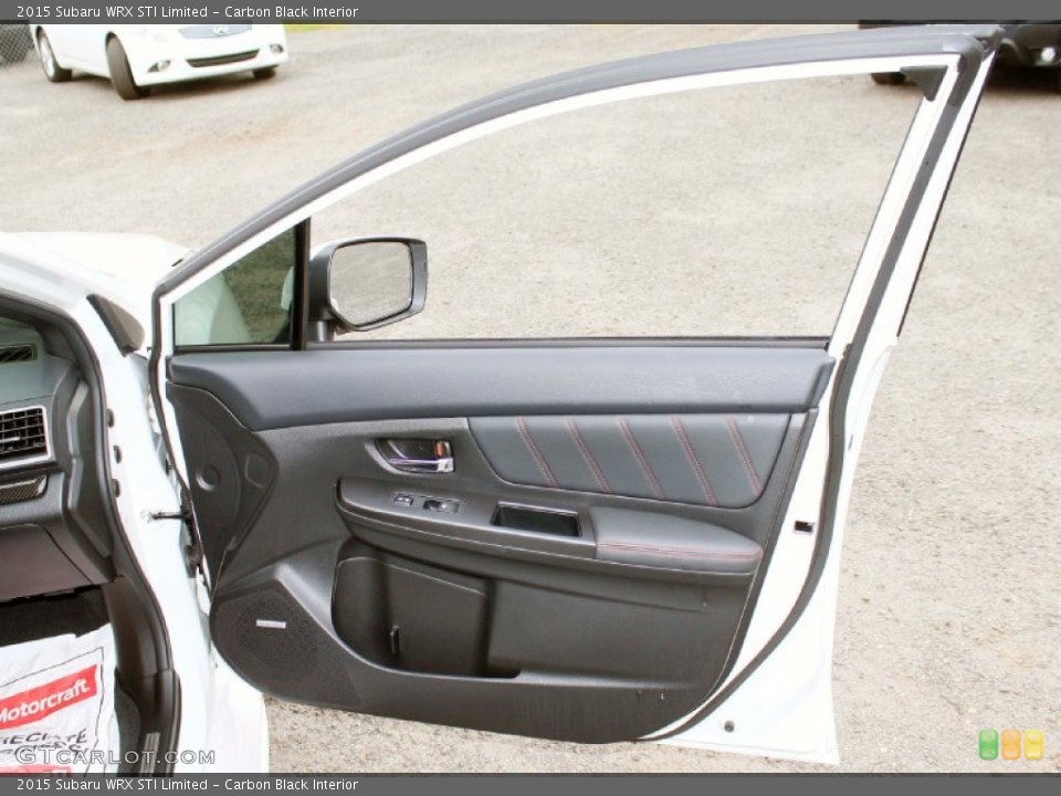 Carbon Black Interior Door Panel for the 2015 Subaru WRX STI Limited #96696684
