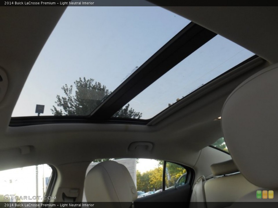 Light Neutral Interior Sunroof for the 2014 Buick LaCrosse Premium #96698161