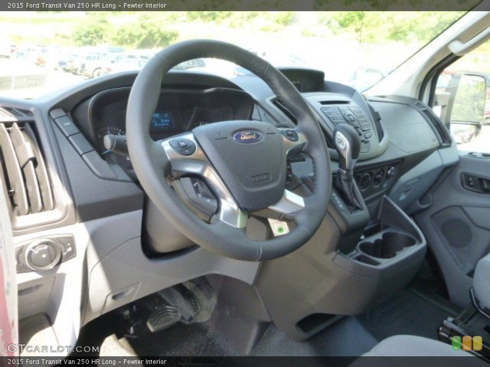Pewter Interior Dashboard for the 2015 Ford Transit Van 250 HR Long #96698485