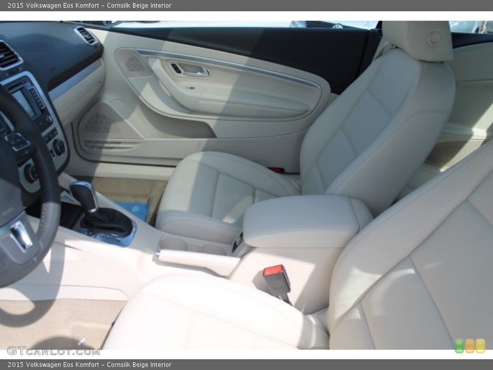 Cornsilk Beige 2015 Volkswagen Eos Interiors