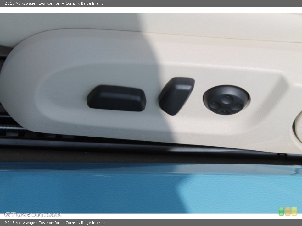 Cornsilk Beige Interior Controls for the 2015 Volkswagen Eos Komfort #96699595
