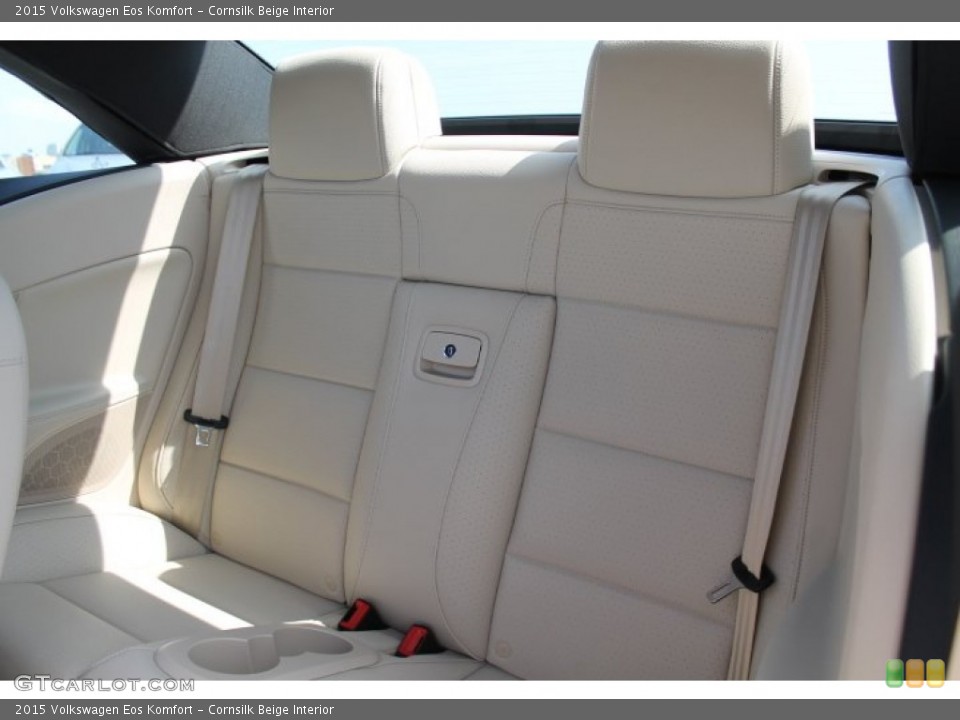 Cornsilk Beige Interior Rear Seat for the 2015 Volkswagen Eos Komfort #96699781