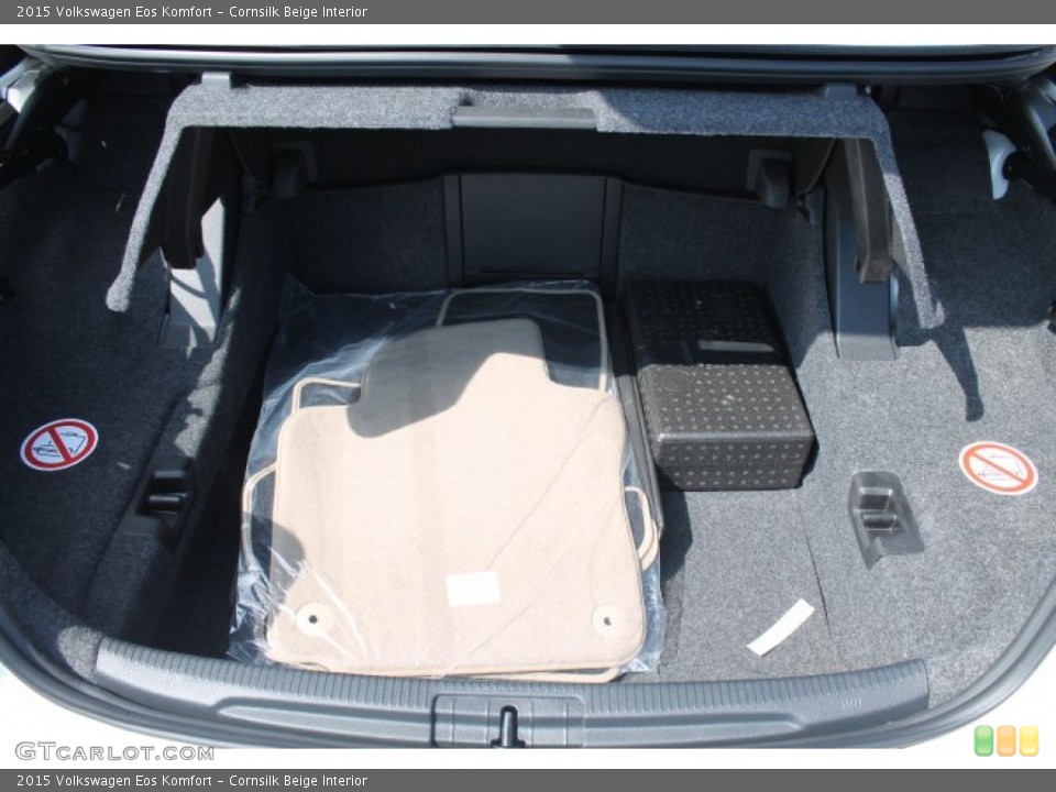 Cornsilk Beige Interior Trunk for the 2015 Volkswagen Eos Komfort #96699805