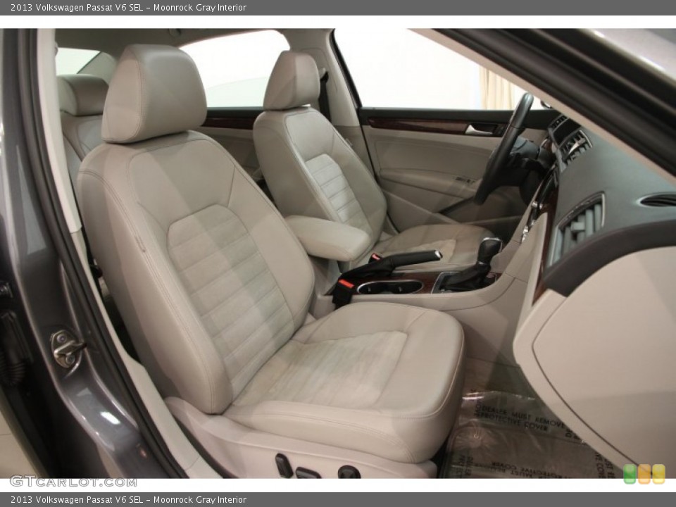 Moonrock Gray Interior Front Seat for the 2013 Volkswagen Passat V6 SEL #96701599
