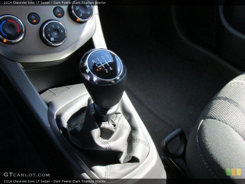 Dark Pewter/Dark Titanium Interior Transmission for the 2014 Chevrolet Sonic LT Sedan #96707803