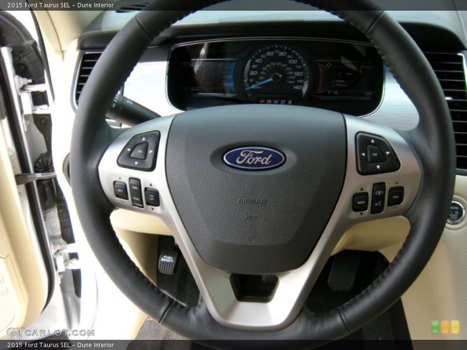 Dune Interior Steering Wheel for the 2015 Ford Taurus SEL #96714757