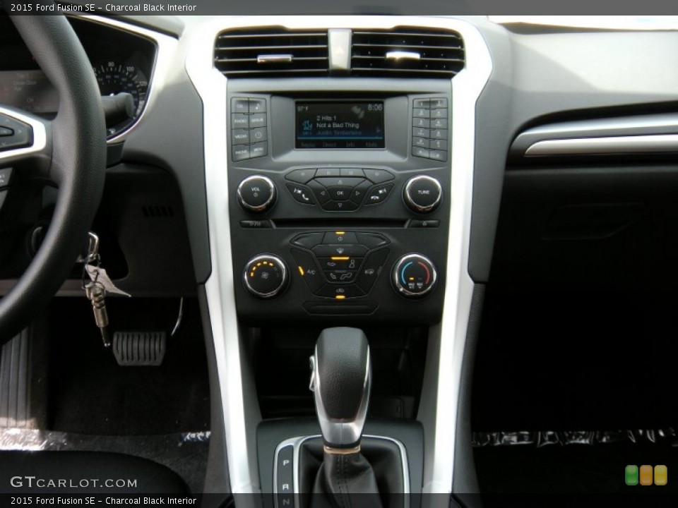 Charcoal Black Interior Controls for the 2015 Ford Fusion SE #96715033