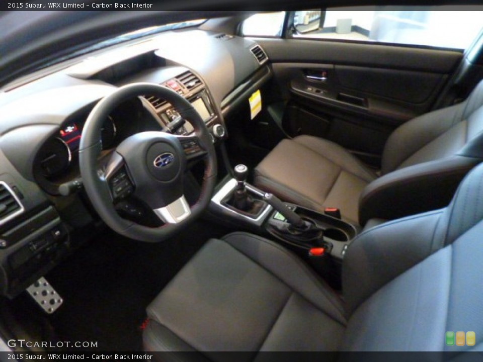 Carbon Black Interior Photo for the 2015 Subaru WRX Limited #96724477
