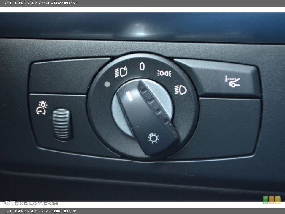 Black Interior Controls for the 2013 BMW X6 M M xDrive #96728353