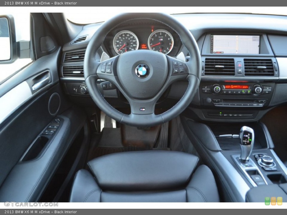 Black Interior Controls for the 2013 BMW X6 M M xDrive #96728605