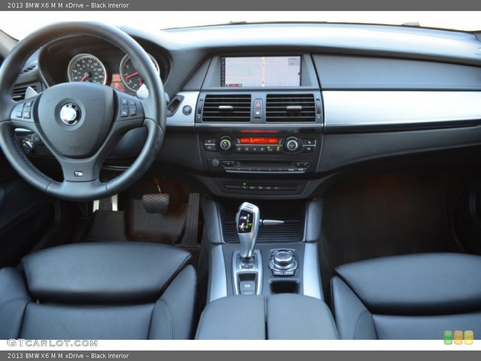 Black Interior Dashboard for the 2013 BMW X6 M M xDrive #96728632