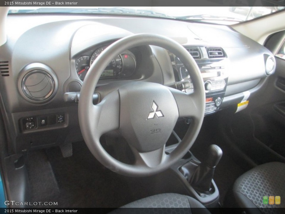 Black Interior Dashboard for the 2015 Mitsubishi Mirage DE #96729853