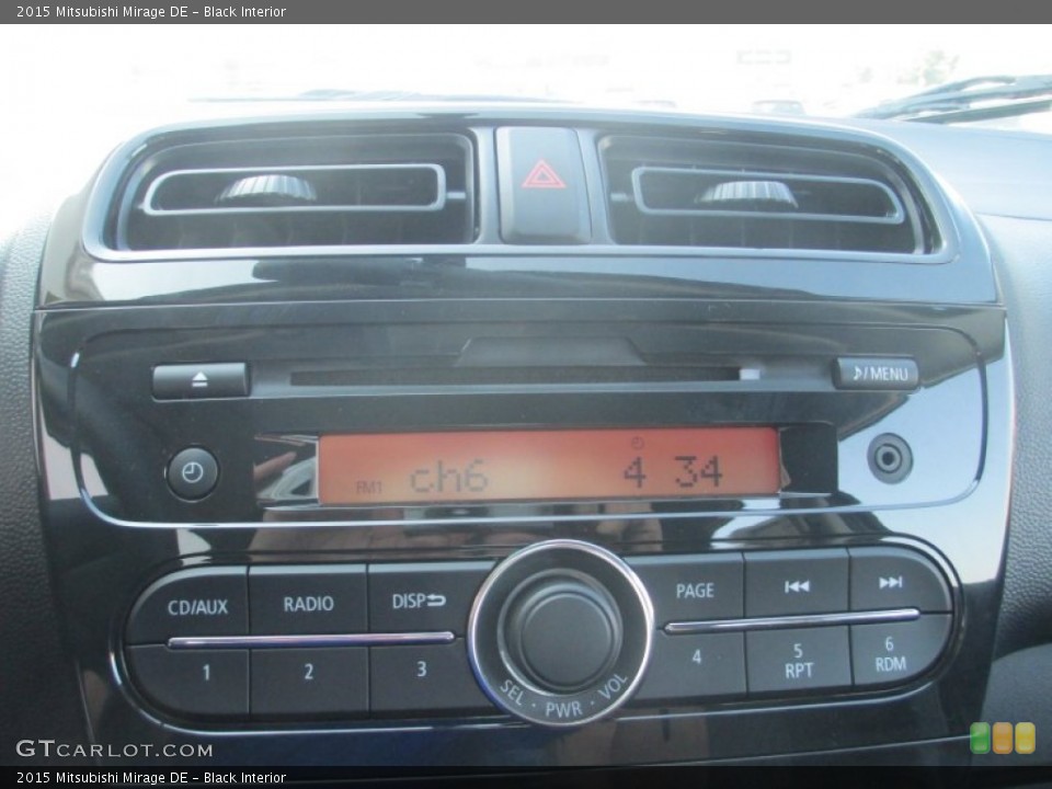 Black Interior Audio System for the 2015 Mitsubishi Mirage DE #96730669