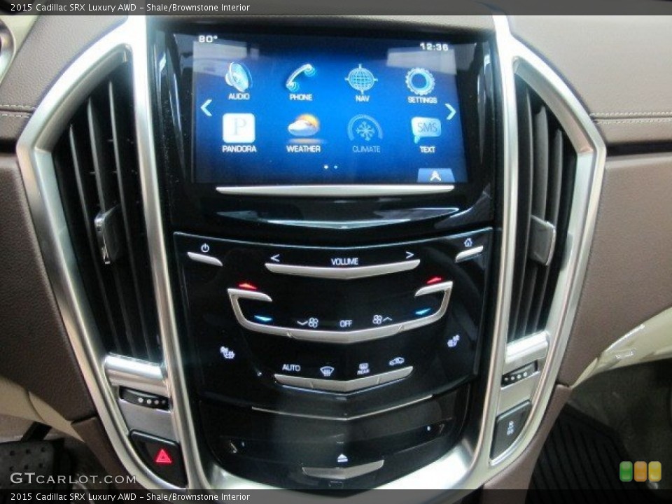 Shale/Brownstone Interior Controls for the 2015 Cadillac SRX Luxury AWD #96734026