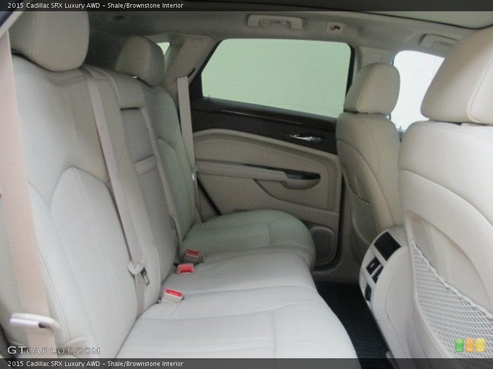 Shale/Brownstone Interior Rear Seat for the 2015 Cadillac SRX Luxury AWD #96734134