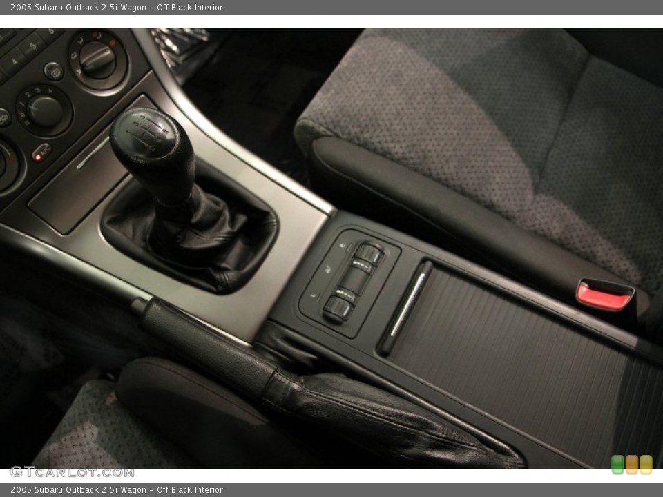 Off Black Interior Transmission for the 2005 Subaru Outback 2.5i Wagon #96734791