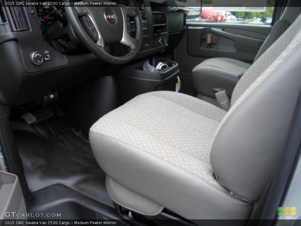 Medium Pewter Interior Photo for the 2015 GMC Savana Van 2500 Cargo #96743017