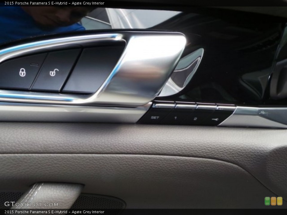Agate Grey Interior Controls for the 2015 Porsche Panamera S E-Hybrid #96743596