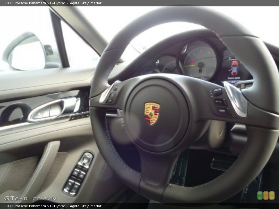 Agate Grey Interior Steering Wheel for the 2015 Porsche Panamera S E-Hybrid #96744046