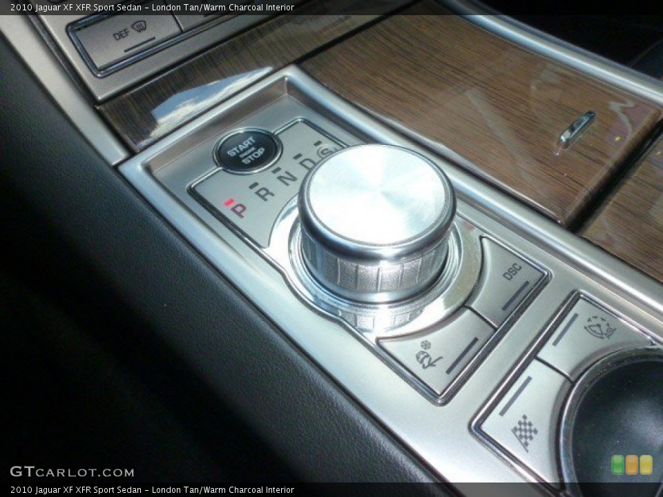 London Tan/Warm Charcoal Interior Transmission for the 2010 Jaguar XF XFR Sport Sedan #96744427